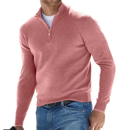 RALPH POLO - Stylish zipper sweater for men (Italian design)