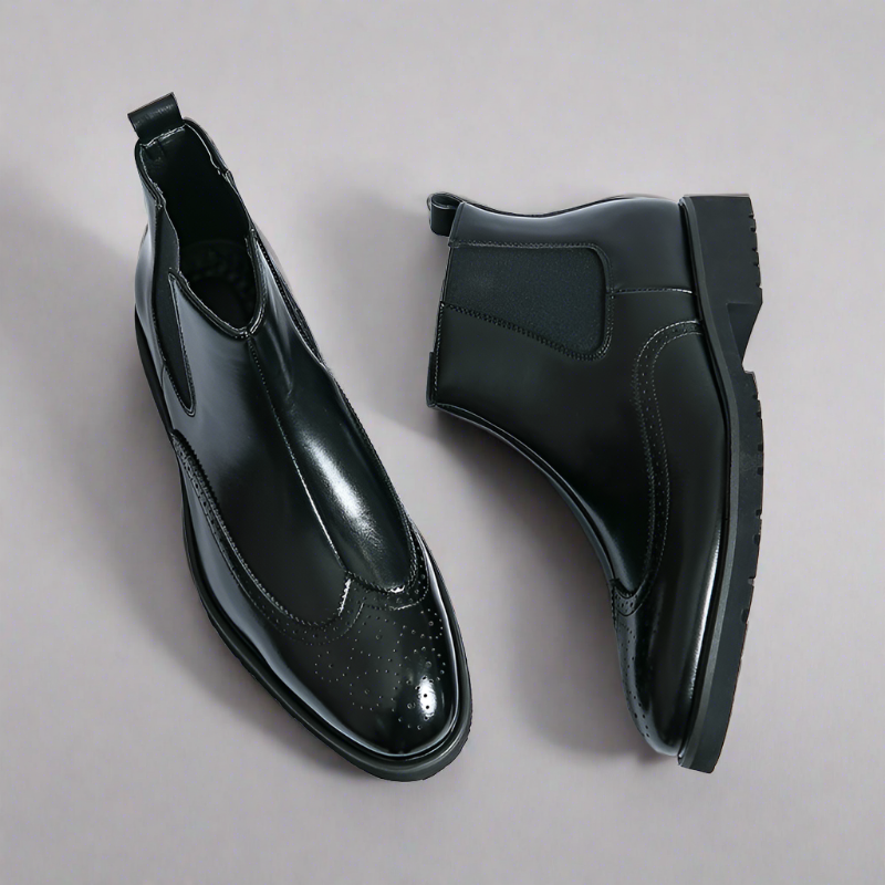 Adriel | leather chelsea boots